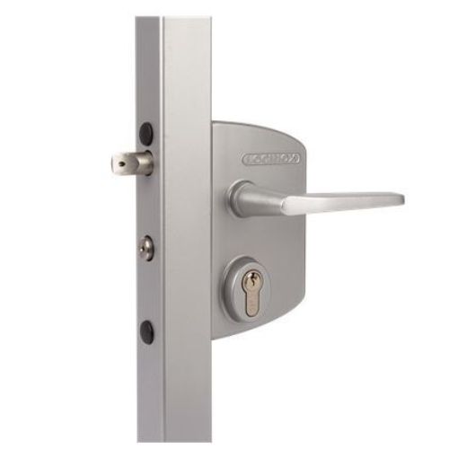 [FK718] Locinox Industrial Lock U2 for Flat Bar 10mm Silver