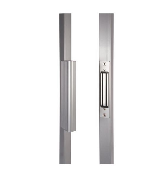 [FK571] Locinox Integrated Magnet Lock for Swing Gates - Silver, 250kg