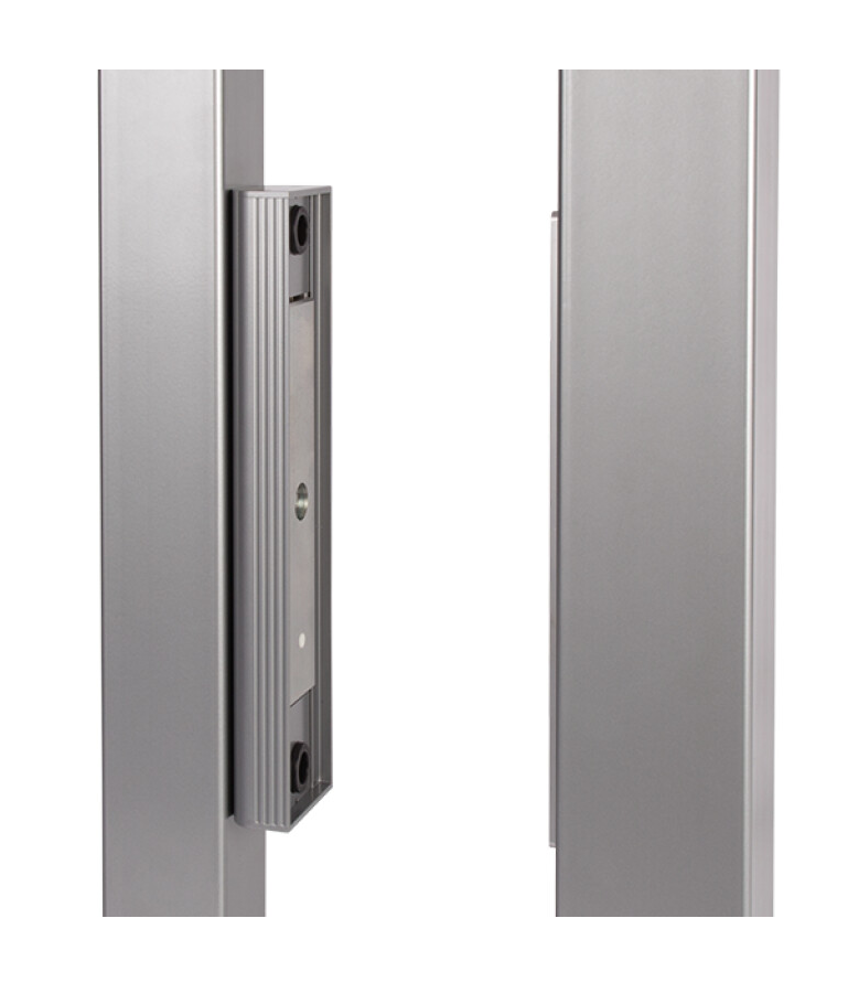 Locinox Integrated magnet lock for Sliding gates(S MAG) -Silver