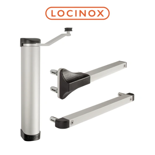 Locinox LION Hydraulic Gate Closer - Silver