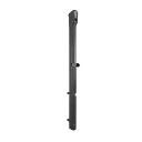 Locinox Keydrop Lockable drop bolt 140mm - Black Colour