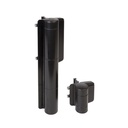 LOCINOX MAMMOTH 180° Hydraulic Gate Closer & Hinge in One (MAMMOTH180-2-9005) - - Black