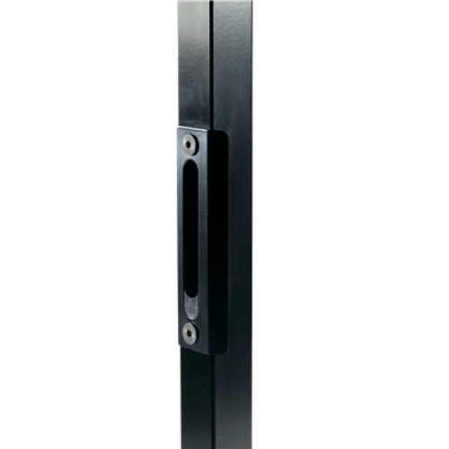 [FK050] Locinox Ornamental Lock Keep flat Aluminium (SPKZ-QF-40-9005) Black