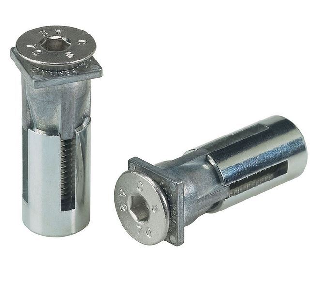 [FAFT100] Locinox Stainless Steel Fixation Bolt M8 with High Pulling Resistance - QUICK-FIX Pack of 2