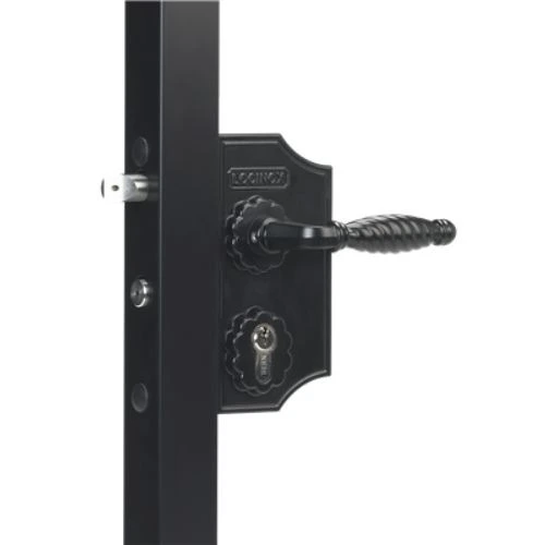 [FK486] Locinox LAKY F2 Small Ornamental Swing Gate Lock F2 Square profile adjustable 50-60mm (LAKY50F2)