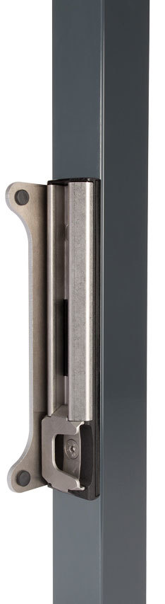 Locinox Stainless Steel Security Surface mounted Lock Keeper for fortylock, fifty, sixty lock - SFKB QF-Alum