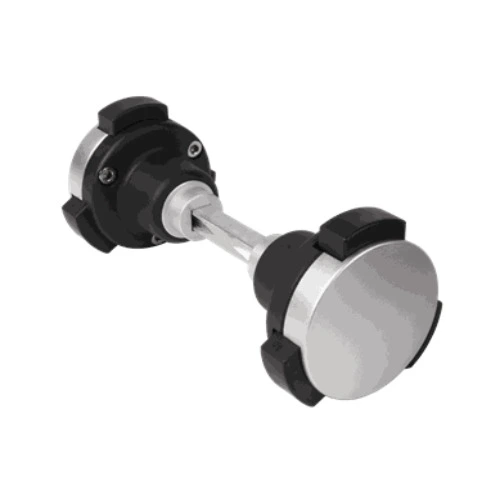 [MKLH321] Locinox Insert Mortice Lock Handle - KIDLOC - Stainless Steel in Satin Chrome Silver