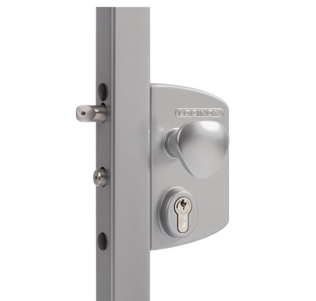 Locinox LEKQ Surface Mounted Electric Gate Lock 40mm profile with Fail Open functionality