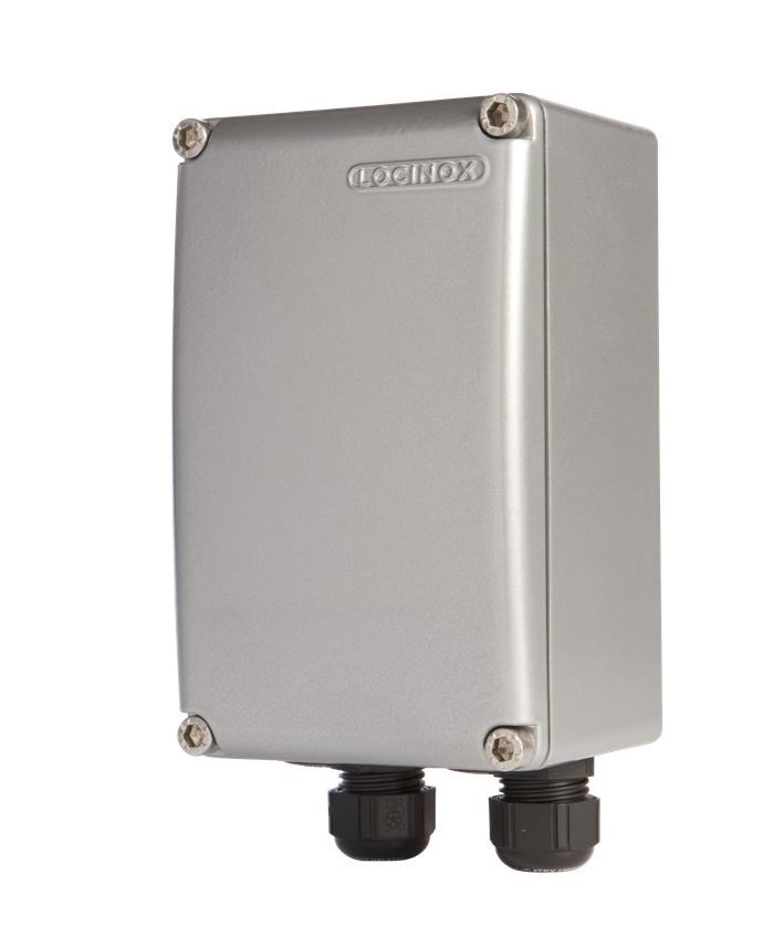 Locinox Waterproof Powerbox PB-1-ZILV:  Transformer housing 155x96x86mm - Silver