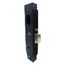 Lockton Insert Mortice Lock in Black - 50x50 Frame, 23mm Backset
