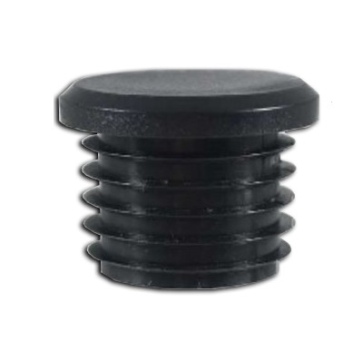 [CPPO199] Long Neck Plastic Round Cap 20NB or 26.9mm Black