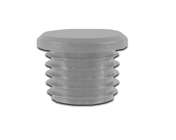 [CPPO205] Long Neck Plastic Round Cap 40NB or 48.3mm Grey