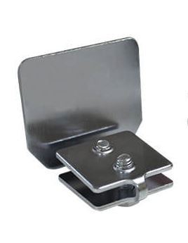 [BK202] Steel Overhead Sliding/Hanging Gate End Cap - Type A for 50mm track, up to 200kg