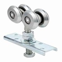 Steel Overhead Sliding/Hanging Gate Carriage, 4 Wheel - Type A for 35mm track, up to 120kg