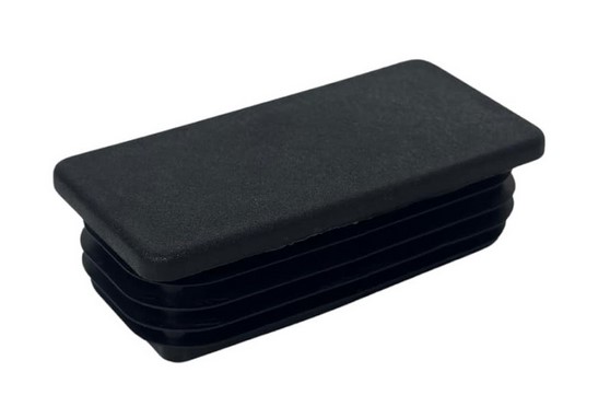 [CPPR414] Plastic Rectangular Cap 40x20mm Wall Thickness 0.80-3.00mm