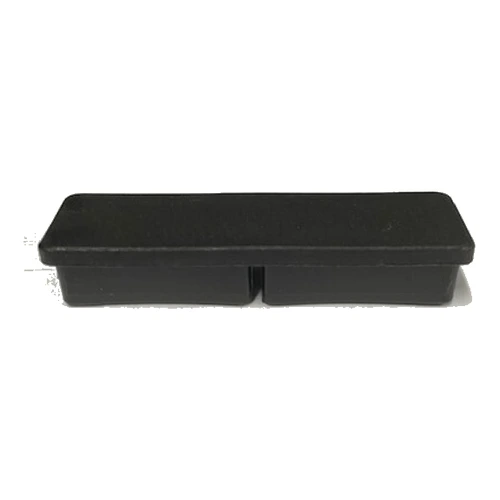 [CPPR407] Plastic Rectangular Cap 65x16mm (1.2-1.4mm)