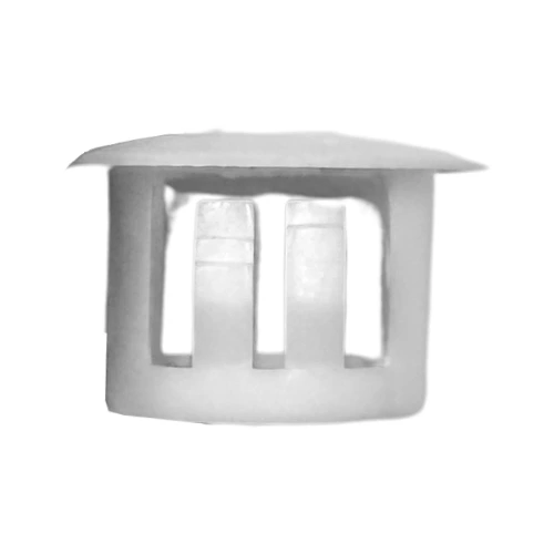 Plastic insert hole plug/End cap for hole size 13mm  White