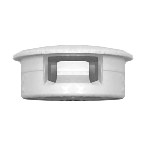 Plastic insert hole plug/End cap for hole size 13.5mm White