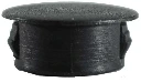 Plastic insert hole plug/End cap for hole size 30mm Black