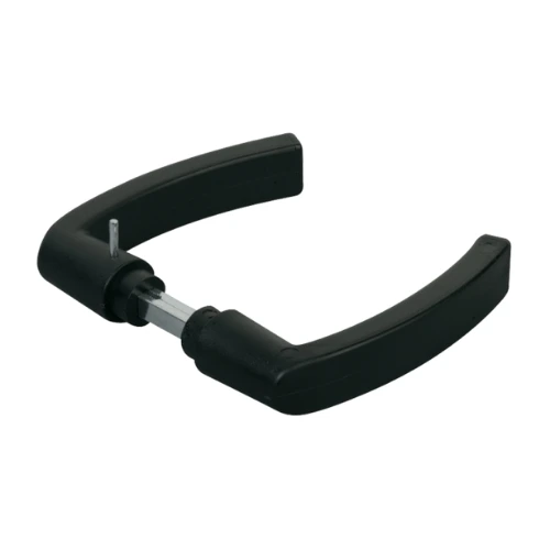[MKLH325] Locinox Lock Handle - 3006P For Commercial & Ornamental - Plastic in Matt Black - Pair