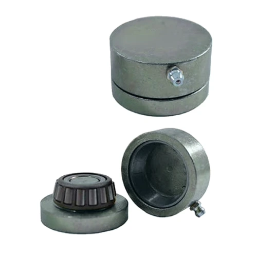 [HN411] Zinc Plated Steel Weld-On Bearing Hinge, Silver - Up To 350kg - Bottom Only