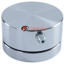 Zinc Plated Steel Weld-On Bearing Hinge, Silver - Up To 350kg - Bottom Only