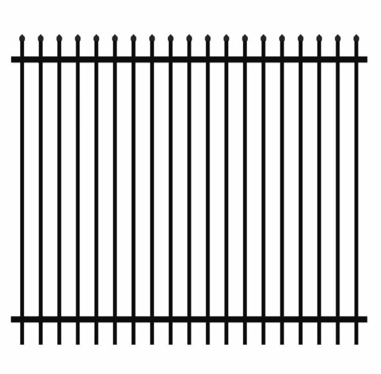 [FP015] Security Fence Panel 2100mm (H) x 2400mm (W) - Black Pickup VIC only