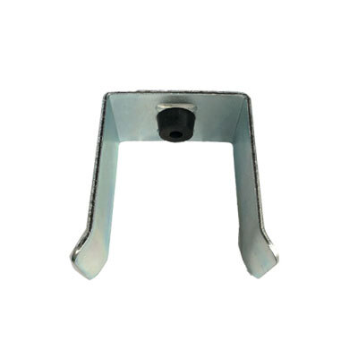 [SGSB414] Steel Sliding Gate Holder/Catcher for Gates 75mm, Rubber Stop
