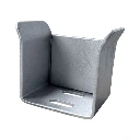 Steel Sliding Gate Holder/Catcher for Gates 50mm, Top Cap