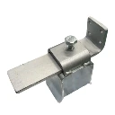 Steel Sliding Gate Holder/Catcher for Gates 50mm, Top Cap, Mounting Bracket