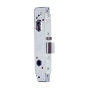 Lockwood 3782 Oval Insert Mortice Lock - 50x50 Frame, 23mm Backset, Silver - For Swing Gates