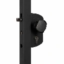 Locinox LAKZ Stainless Steel Swimming Pool Lock 50mm Surface mounted child safety lock- Black