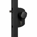 Locinox LAKZ Stainless Steel Swimming Pool Lock 50mm Surface mounted child safety lock- Black