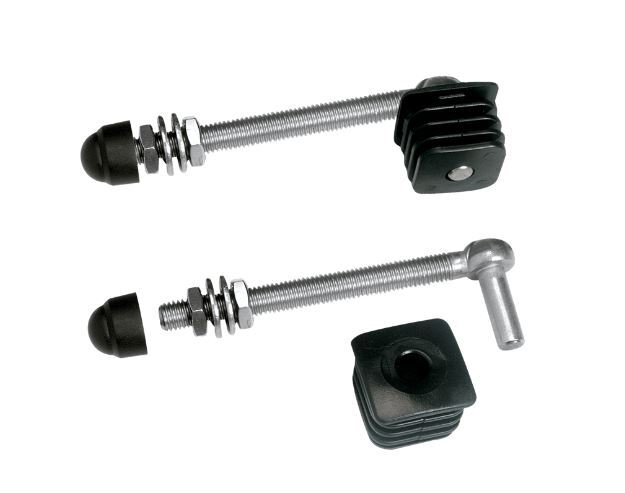 Locinox Stainless Steel Light Gate Hinges - 30x30mm Frame - Pair (GBM12-30-150)