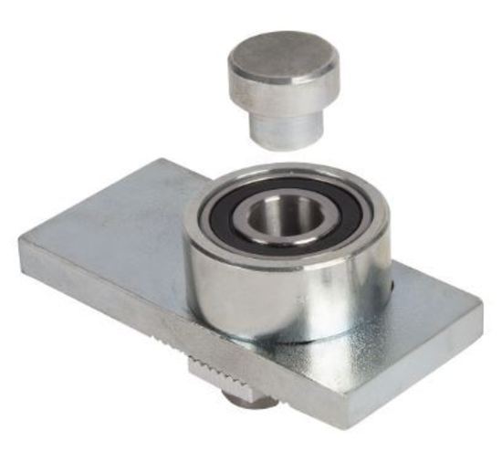 [HN407] Locinox Galvanised Steel Weld-On Bearing Hinge - Up To 200kg - Top Only