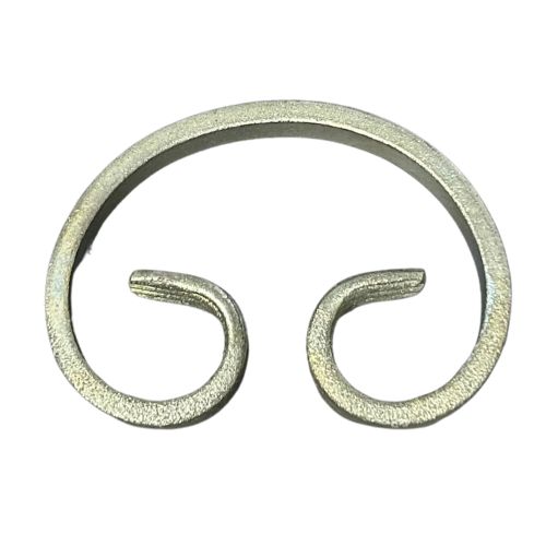 [MT108] Steel C - Scroll 90x65x12x6mm - Zinc Plated