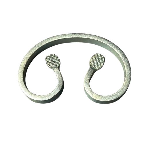 [MT114] Steel C Scrolls 120mm x78mm x 12mm x 6 mm - Zinc Plated