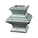 Steel Cast Knuckle 40x40mm for Square 17mm Dia - Zinc Plated