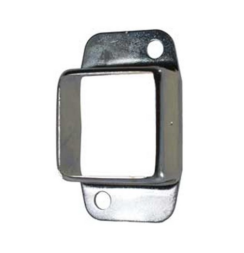 [BKRB485] Steel Fence Rail Bracket, 40x40mm Tube, Double Lug, 2 Hole