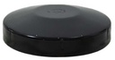 Steel Galvabond End Cap Round 140mm (125NB) Black