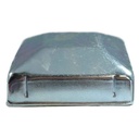 Steel Galvabond Post End Cap for Tube size 40x40mm