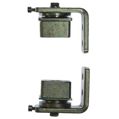 [HGBH364] Zinc Plated Steel Insert Bolt-On Bearing Hinges For 75x75mm Steel Tube - Up To 350kg - Pair