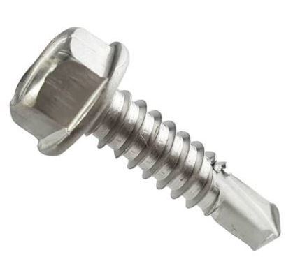 [FAFT020] Steel Mates Hex Tek Screw 12G x 20mm - Galvanised