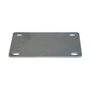 Rectangular Steel Base Plate, 150x105x5mm, 4 Holes