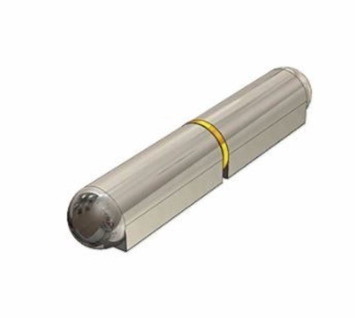 [HGHW181] Steel Weld-On Bullet Hinge - 60mm Length, 10mm Brass Washer - Single
