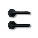 D Handle for Mortice Lock  - Stainless Steel 304 Grade Matt Black - Pair