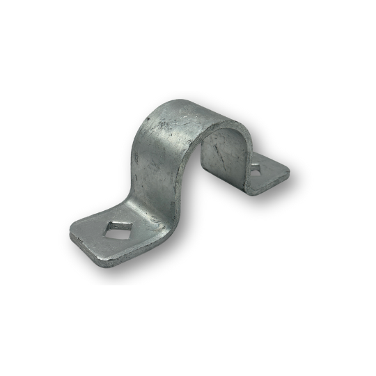 [HN148] Round Tube Bolt-On Hinge Strap - Loose Fit, 40NB - Single
