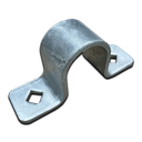 Round Tube Bolt-On Hinge Strap - Loose Fit, 32NB - Single