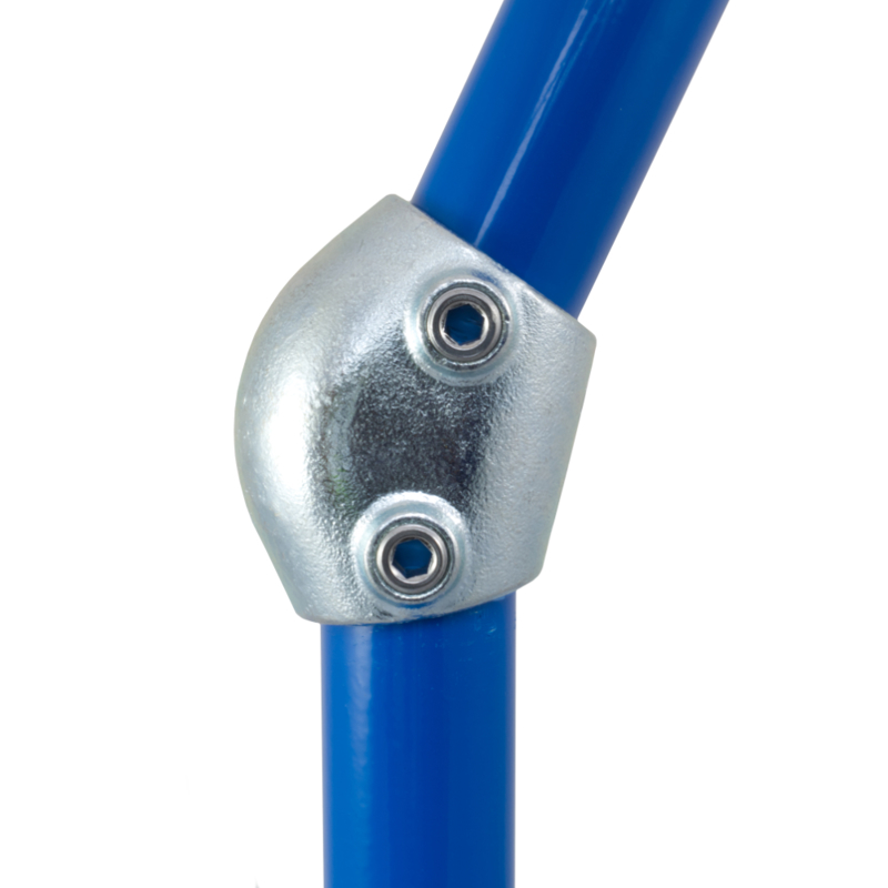 [BKKC124D] Tigerclamp 124 D48 Variable Angle Elbow 15-60 Degrees, fit 40NB pipe (48mm OD)