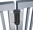 D&D TruClose Adjustable Self Closing Hinges - 70kg, Chrome, For Metal, 19mm Gap, No Legs - Pair